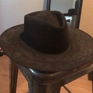 Off-White Wide Brim Fedora Hat Deadstock